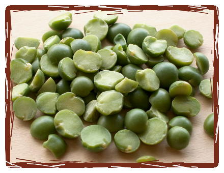 Organic Green Split Peas