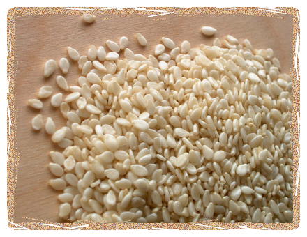 White Hulled Sesame Seeds